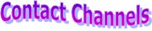 Click here to view contact channels.